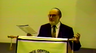 
	What takes precedence, the rights of the individual or the safety of the community? Rabbi Herbert Bomzer tackles the question of whether compulsory medical treatment for tuberculosis is ethical from a Jewish perspective.

	This presentation took place in 1993 at the International Conference on Judaism and Contemporary Medicine. The video recording is courtesy of Dr