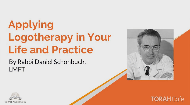 
	Rabbi Daniel Schonbuch will provide insight and methods of applying meaning based logotherapy for helping individuals gain perspective and find the proper meaning in their lives.