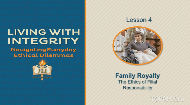 
	Living with Integrity: Navigating Everyday Ethical Dilemmas

	Even with the highest ideals and best intentions, we don't always know the right thing to say or do. Living with integrity is never easy. We all try the best we can. But every one of us faces dilemmas day in and day out that challenge our sense of right and wrong