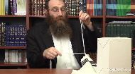 
	IMPORTANT: It has been brought to my attention that knotting together the 4 strings to keep them distinguishable isn't preferred, rather, to clip them with a paper clip or the like.

	Rabbi Levi Kaplan  .