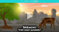 
	In this week's parsha, the Torah talks about one of the most impactful laws on the general lifestyle of the people of Israel - kosher animals. Have you ever considered WHY we're restricted from eating certain animals? And the specific laws - split hooves, chewing cud - seem totally arbitrary