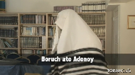 
	Blessing for the Tallis:

	
	

	 

	Boruch ato Adonoy Elohay-nu Melech ho-olom asher kid’shonu b’mitzvosov v’tzivonu l’his-atayf b’tzitzis.

	
	

	Blessed are you, Lord, our God, sovereign of the universe, Who has sanctified us with His commandments and commanded us to wrap ourselves in the Tzitzit