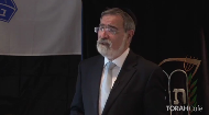 
	
		This video was graciously provided by the Office of the Chief Rabbi Lord Sacks.
		
	
		 
	
		There are a number of ways to stay connected with the Chief Rabbi:
		
	
		
			Visit his website – chiefrabbi.org – to subscribe to his mailing list