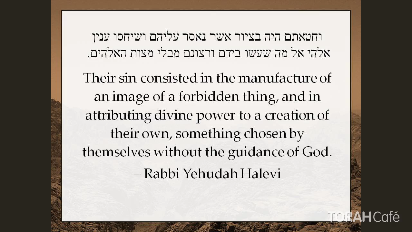 
	What would you do? Would you have participated in the building of the golden calf?

	Rabbi Avrohom Bergstein describes the motivations behind the people's desire for the calf, and why Aharon reacted the way he did. Rabbi Bergstein presents a clear picture of the incident and the factors surrounding it.