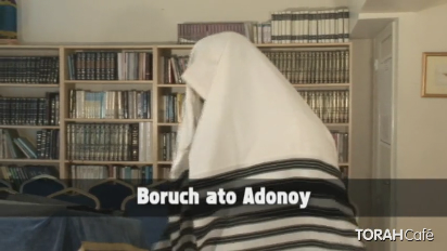 
	Blessing for the Tallis:

	
	

	 

	Boruch ato Adonoy Elohay-nu Melech ho-olom asher kid’shonu b’mitzvosov v’tzivonu l’his-atayf b’tzitzis.

	
	

	Blessed are you, Lord, our God, sovereign of the universe, Who has sanctified us with His commandments and commanded us to wrap ourselves in the Tzitzit