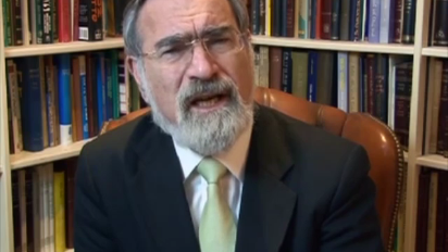 
	
		This video was graciously provided by the Office of the Chief Rabbi Lord Sacks.
		
	
		 
	
		There are a number of ways to stay connected with the Chief Rabbi:
		
	
		
			Visit his website – chiefrabbi.org – to subscribe to his mailing list