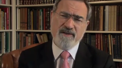 
	
		This video was graciously provided by the Office of the Chief Rabbi Lord Sacks.
		
	
		 
	
		There are a number of ways to stay connected with the Chief Rabbi:
		
	
		
			Visit his website – chiefrabbi.org – to subscribe to his mailing list